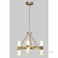 6 LED ALTURAS GOLD Elgent Chandelier Light